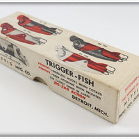 Mittig Mfg Co Orange Spotted Trigger Fish In Box