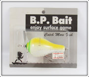 Vintage Bass Pond B.P. Bait Expert Lure On Card