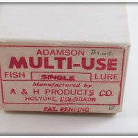 A & H Products Blue Adamson Multi Use Lure In Box