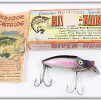 Vintage Heddon Shiner Scale River Runt Lure In Box 9110 P