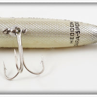 Heddon Silver Flitter Early Zara Spook In Box 9250 SS