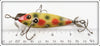 Heddon Strawberry Spotted 0 Dowagiac Minnow