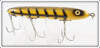 Heddon Yellow & Black Shore Minnow Saltwater Torpedo In Box 30 XYB