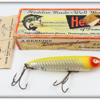 Heddon Yellow Shore Early Zara Spook Lure In Box 9250 XRY