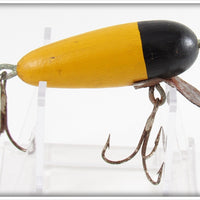 Vintage George W Gayle Yellow & Black Diving Plug Lure