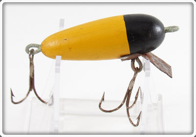 Vintage George W Gayle Yellow & Black Diving Plug Lure