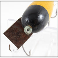 George W Gayle Yellow & Black Diving Plug