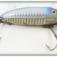 Vintage Heddon Blue Shore Early River Runt Spook Floater Lure 9409 XBL