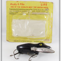 Phillips Fly & Tackle Co Black LeBoeuf Creeper Lure With Card