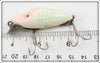 Heddon Spook Ray Chartreuse & White Midget River Runt In Box 9010 SR XCW