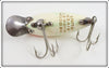 Heddon Spook Ray Chartreuse & White Midget River Runt In Box 9010 SR XCW