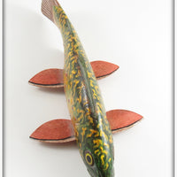 Gorgeous Unknown Trout Finish Decoy