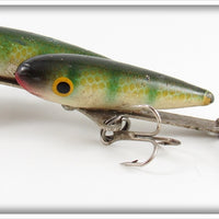 Vintage Staley Johnson Perch Twin Minn Lure