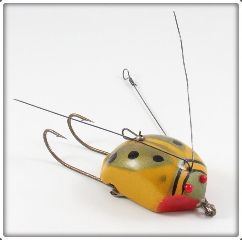 Vintage Creek Chub Bug Finish Weed Bug Lure 2800