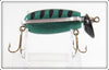 Bailer Baits Green & Black Fish All In Box With Color Bands