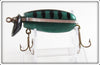 Bailer Baits Green & Black Fish All In Box With Color Bands