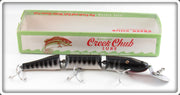 Creek Chub Black Scale Triple Jointed Pikie Lure In Box 2833