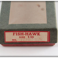 Marathon Bait Co Black & Red Fish Hawk In Box