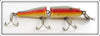Vintage Creek Chub Rainbow Jointed Husky Pikie Lure 3008