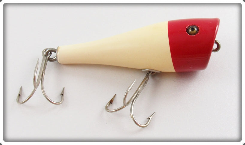 Vintage Creek Chub Red & White Plunker Lure 3202