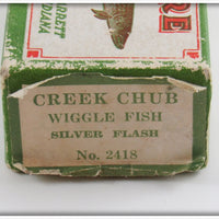 Creek Chub Silver Flash Wigglefish In Box 2418