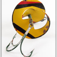 Spiral Bait Co Yellow, Red & Black Spiral Bait