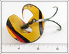 Spiral Bait Co Yellow, Red & Black Spiral Bait