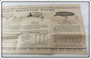 Carter's Bestever Bait Co Gold Red Head Bestever In Box