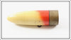 Vintage R. L. Clewell Red & White Plunker Lure