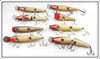 Creek Chub Lot Of Fourteen Lures In Boxes