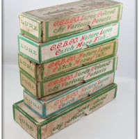 Creek Chub Lot Of Fourteen Lures In Boxes
