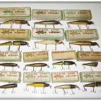 Vintage Creek Chub Lot Of Fourteen Lures In Boxes
