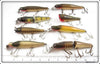 Creek Chub Lot Of Fourteen Lures In Boxes