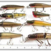 Creek Chub Lot Of Fourteen Lures In Boxes