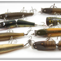Creek Chub Lot Of Fourteen Lures In Boxes