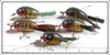 Creek Chub Dingbat Lot Of Five