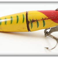 Vintage Paul Bunyan Yellow & Green Electro Lure