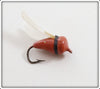 Vintage R. L. Clewell Red Miller Fly Rod Lure