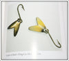 R. L. Clewell Bob's Wing-Go Metal Miller Lures With Card