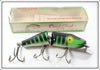 Vintage Creek Chub Mackerel Jointed Striper Pikie 6820 Special In Box