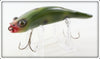 Vintage Paw Paw Frog Spot Bullhead Lure 3508
