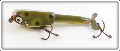 Vintage Earl Gresh Frog Spot Block Head Frog Lure