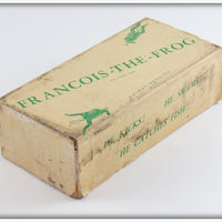 Anderson Animated Bait Co Early Francois The Frog With Box Lid