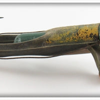 Vintage The Gee Wiz Bait Co Green Gee Wiz Frog Lure 