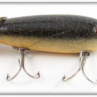 Vintage Heddon Green Crackleback Tadpolly Lure 5000