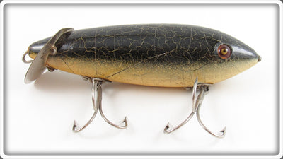 Vintage Heddon Green Crackleback Tadpolly Lure 5000