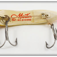 Martin Yellow Scale Flattie Salmon Plug