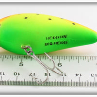Heddon Orange Crappie Chub Big Hedd 9330 OYG