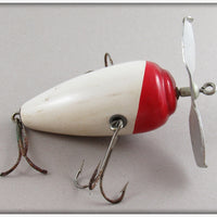 Vintage McCagg Red & White Salty Barney Lure