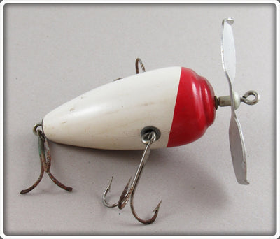 Vintage McCagg Red & White Salty Barney Lure